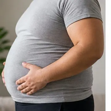 Pessoa com sensa&ccedil;&atilde;o de corpo pesado